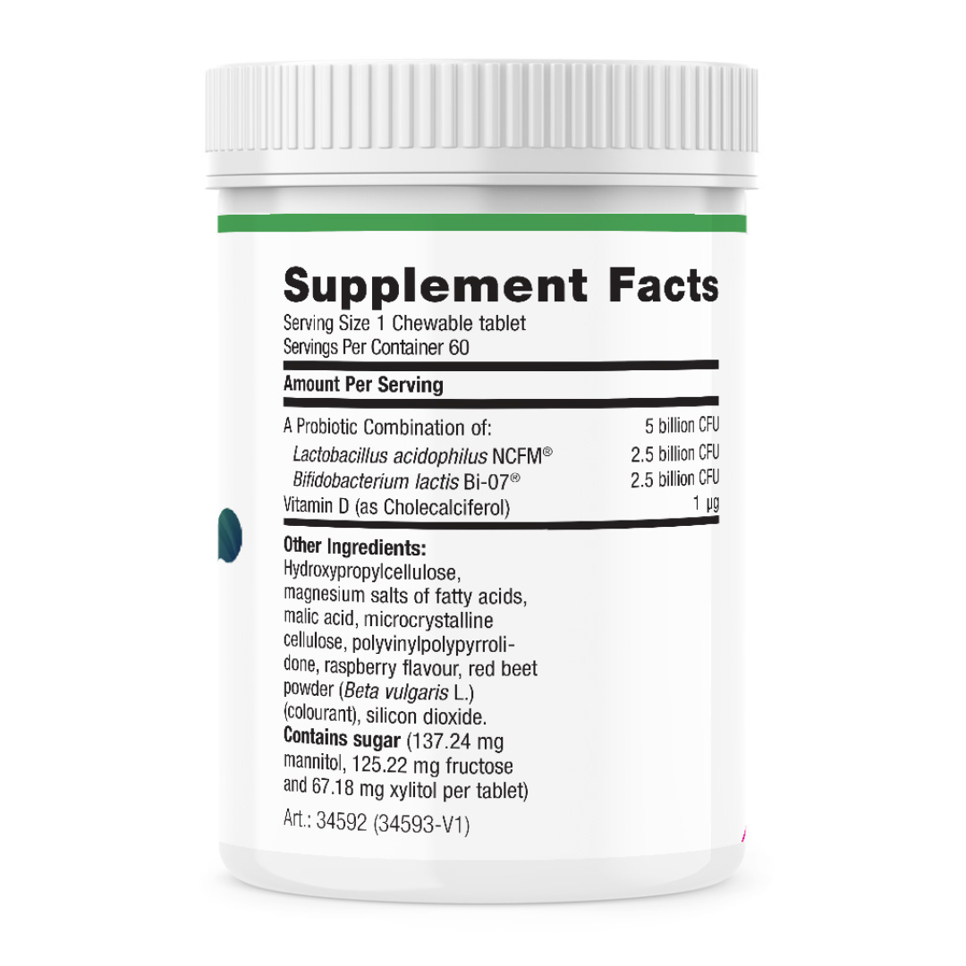 UltraFlora Kids Probiotic (60 Chewable Tablets)