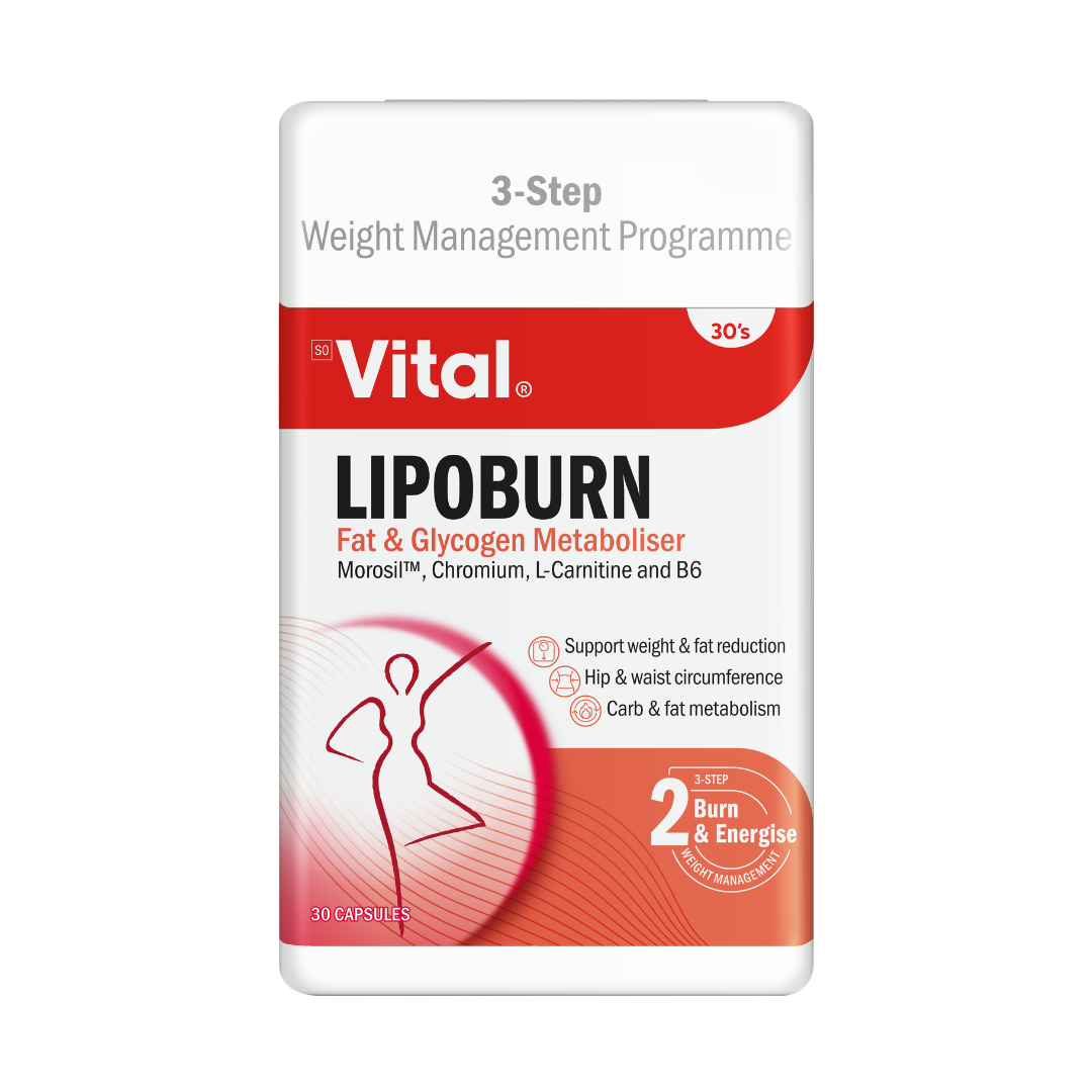 Vital® Lipoburn™ Citrus | Targeted Fat Metabolism | 30 Capsules