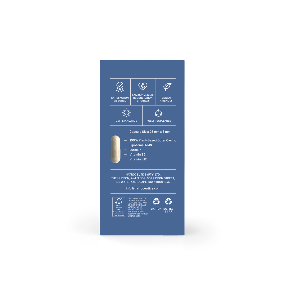 Natroceutics® NAD+ Complex | Cellular Energy & Longevity | 60 Capsules