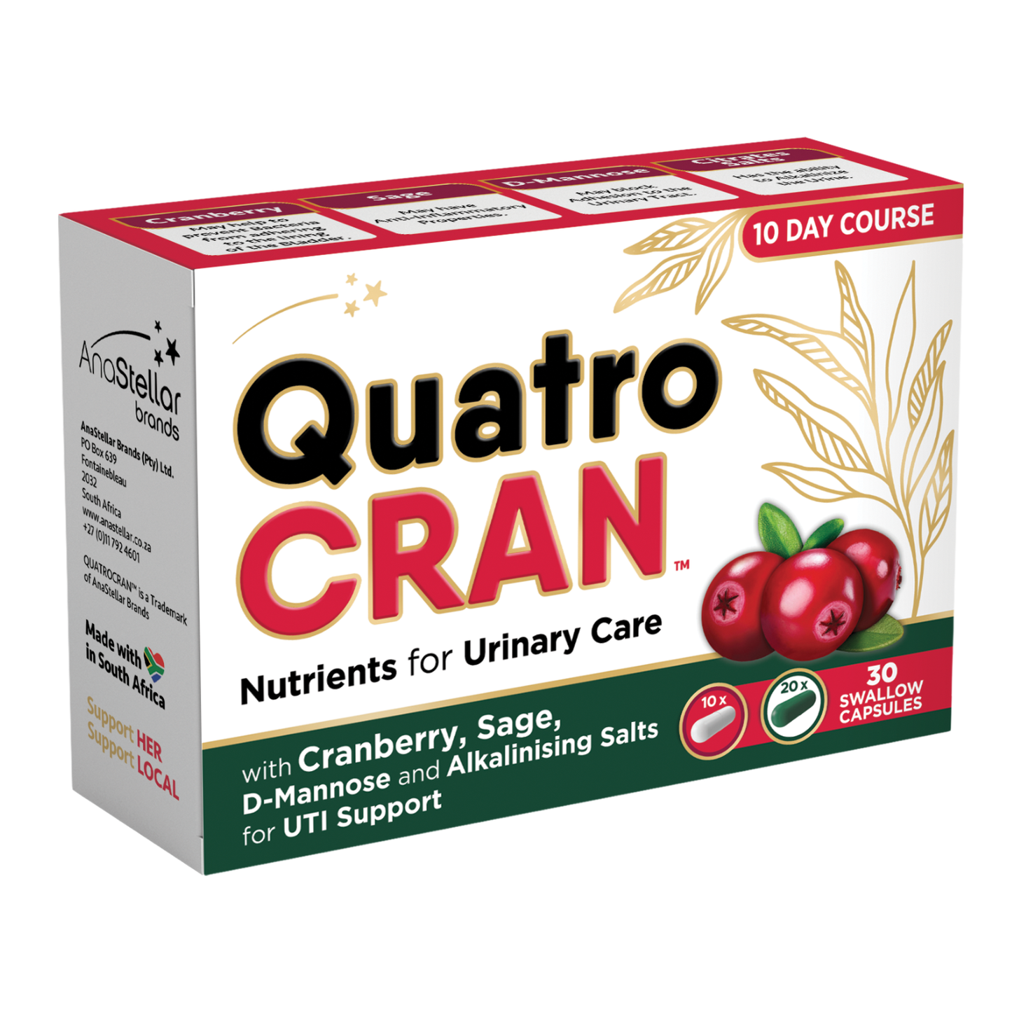QuatroCRAN 10 Day Pack