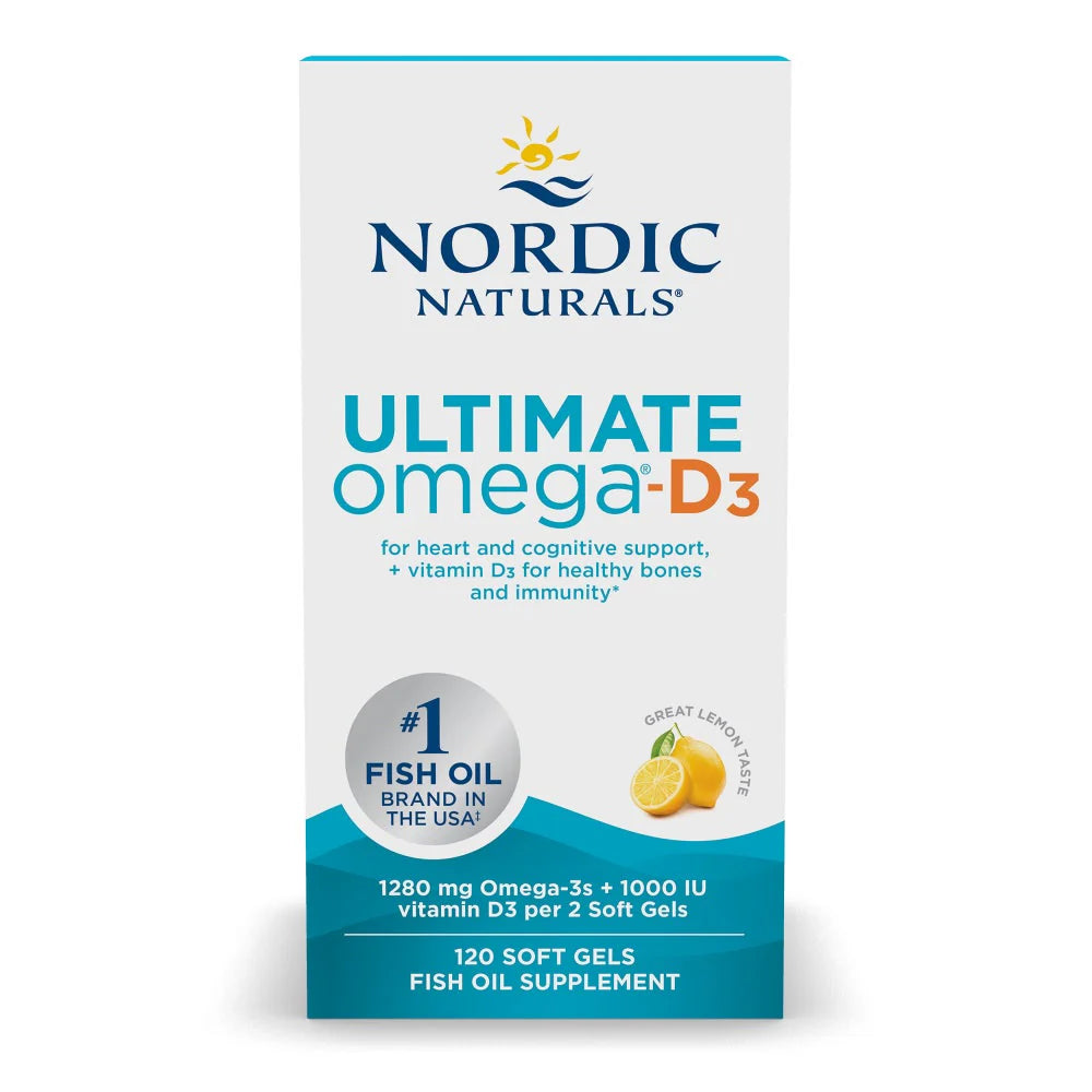 Ultimate Omega with D3 60 Softgels