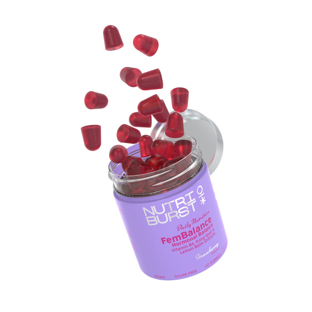 nutriburst daily nutrition fembalance hormonal balance gummies