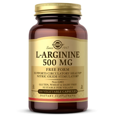 L-Arginine 50 vegetable capsules by Solgar