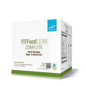 FITFood Lean Complete Sugar/Stevia Free (Dutch Chocolate) 10 servings by Xymogen