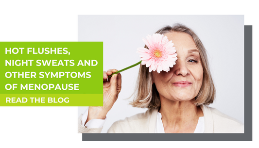 Difference between hot flushes, night sweats and other symptoms of menopause