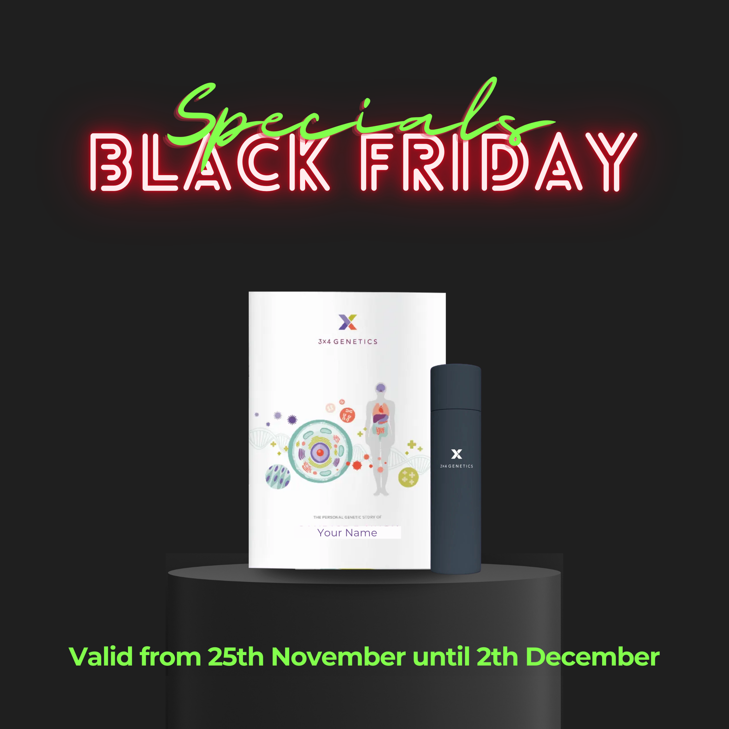 3X4 Genetics Black Friday Special - 15% discount