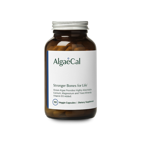AlgaeCal Plant Calcium | Certified Organic Bone | 90 Capsules