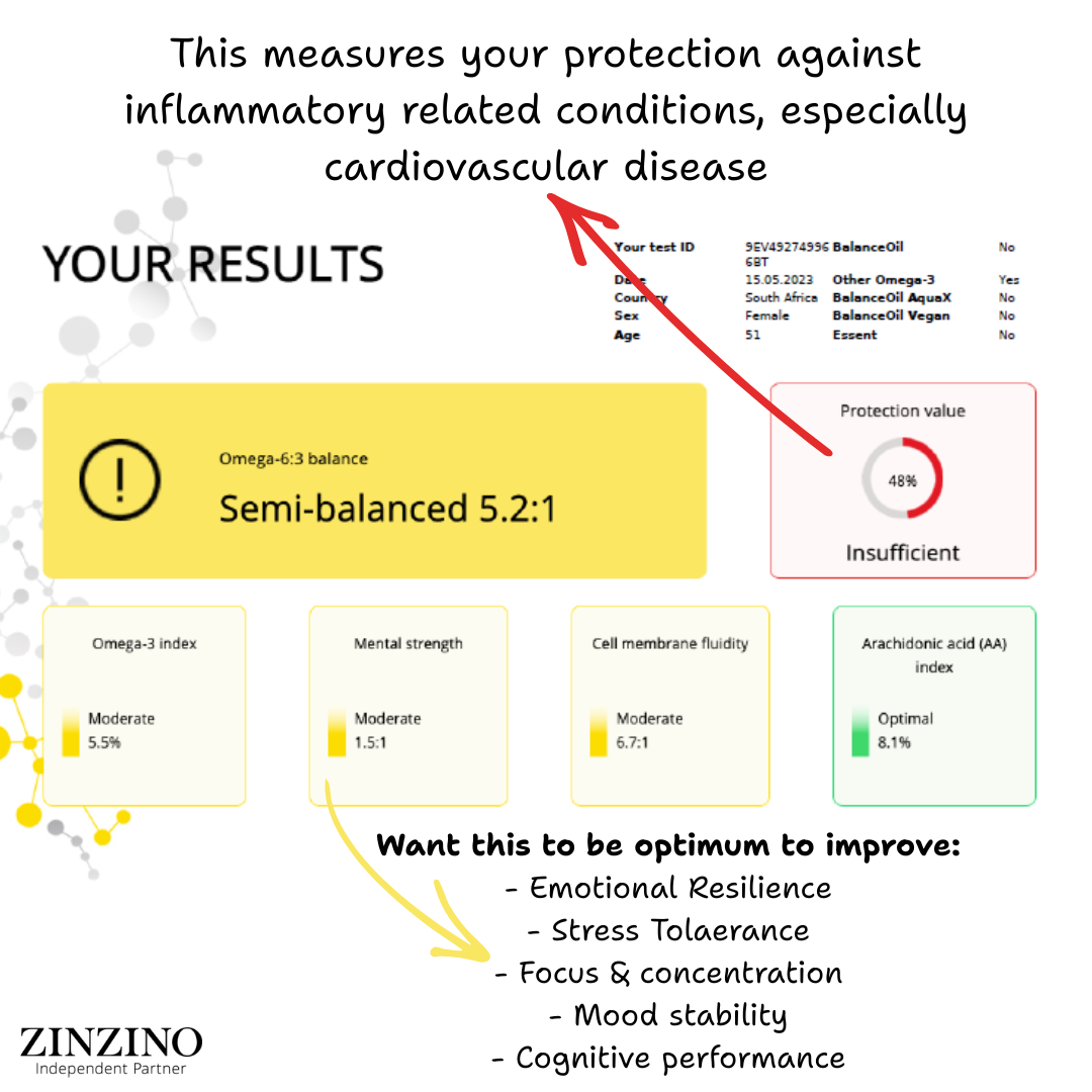 Zinzino Balance Test | The Gold Standard in Omega 6:3 Ratio | Test Kit