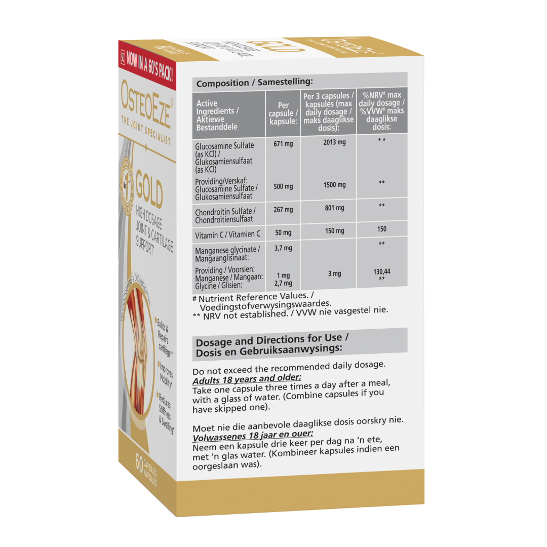 OsteoEze Gold 60 Capsules