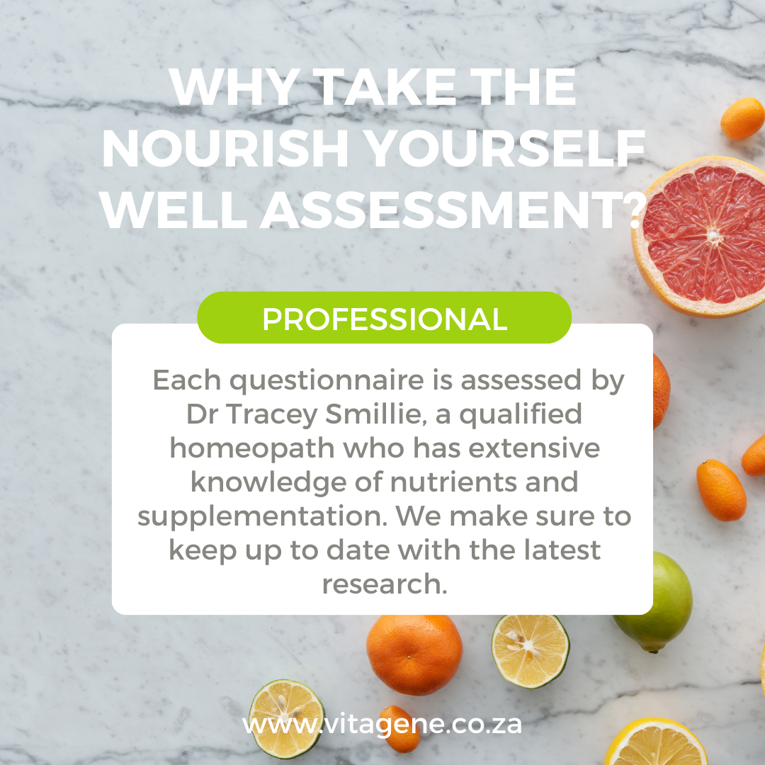 Nourish Yourself Well - Supplement Assessment