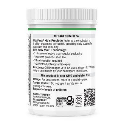 UltraFlora Kid’s Probiotic (30 Chewable Tablets)