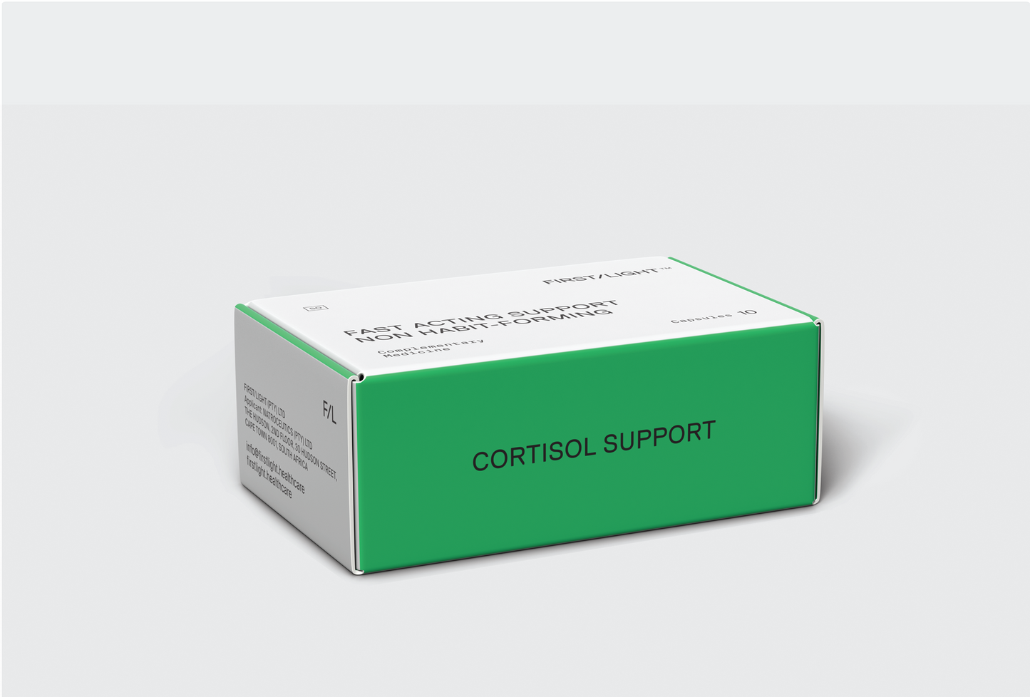 FIRST/LIGHT™ Cortisol Support | Stress Response Regulation | 10 Capsules
