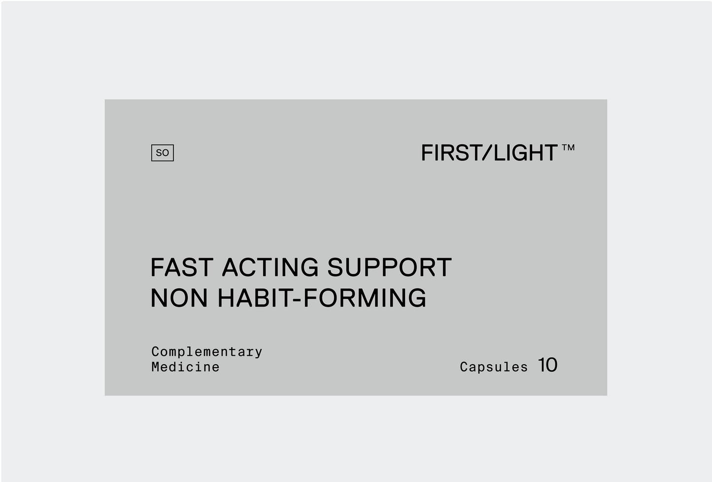 FIRST/LIGHT™ Cortisol Support | Stress Response Regulation | 10 Capsules