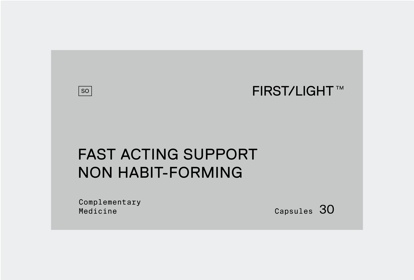 FIRST/LIGHT™ Cortisol Support | Stress Response Regulation | 30 Capsules
