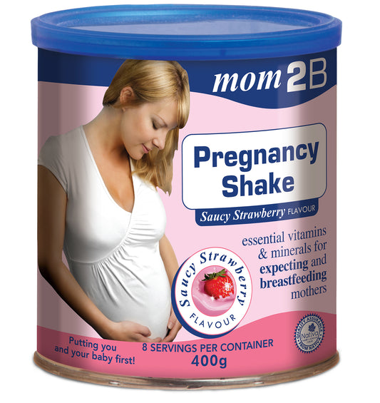 Mom2B® Pregnancy Shake Powder Strawberry
