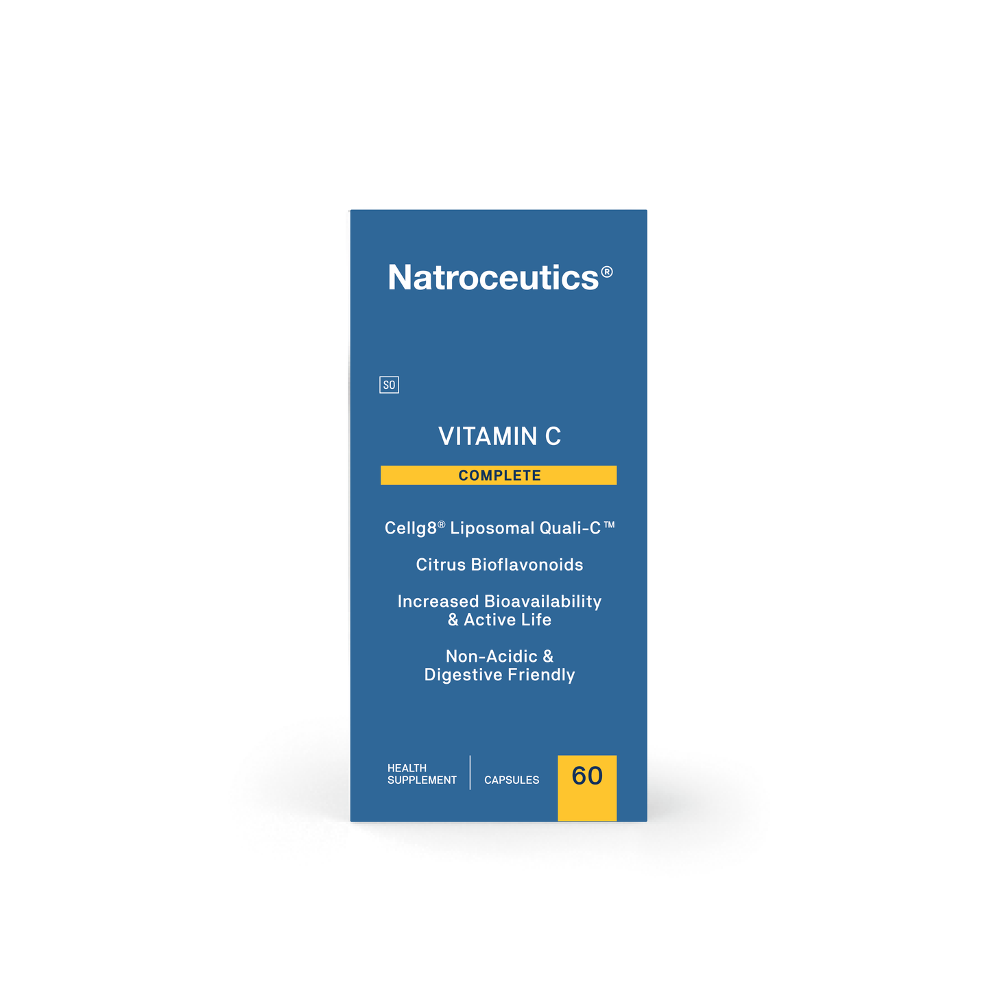 Natroceutics® Vitamin C Complete | Enhanced Absorption | 60 Capsules