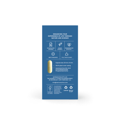 Natroceutics® Vitamin C Complete | Enhanced Absorption | 60 Capsules