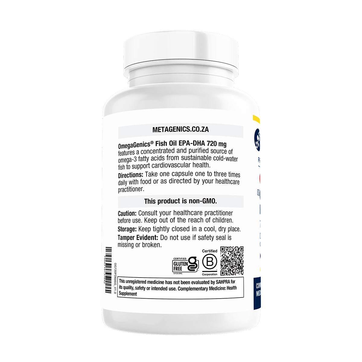 OmegaGenics Fish Oil EPA DHA 720mg (60 softgels)