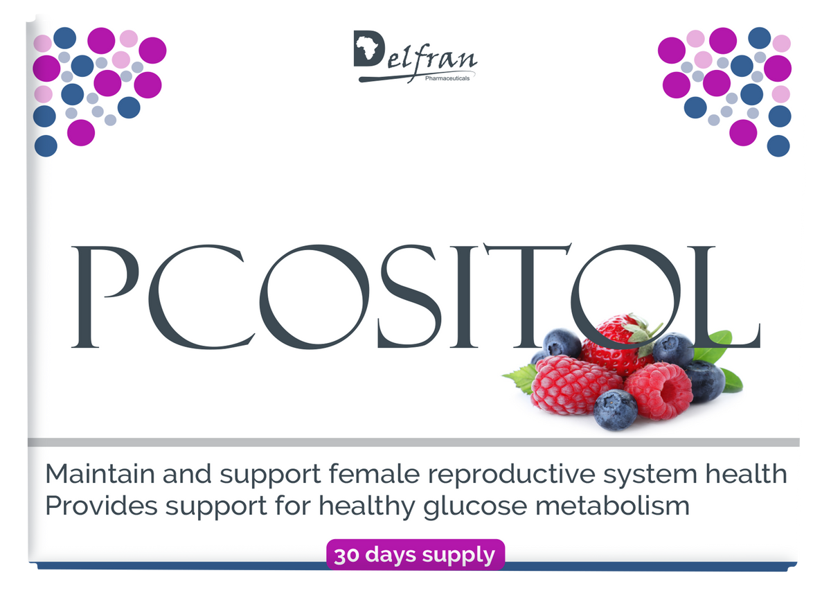 Delfran Pcositol | Nutritional Support for Polycystic Ovary Syndrome | 30 Sachets