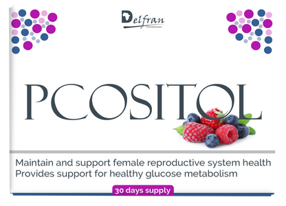 Delfran Pcositol | Nutritional Support for Polycystic Ovary Syndrome | 30 Sachets