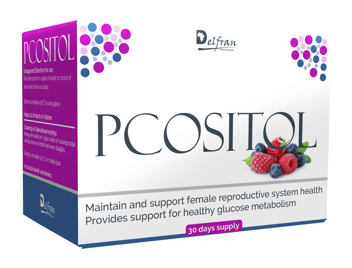 Delfran Pcositol | Nutritional Support for Polycystic Ovary Syndrome | 30 Sachets