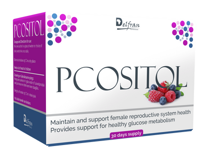 Delfran Pcositol | Nutritional Support for Polycystic Ovary Syndrome | 30 Sachets