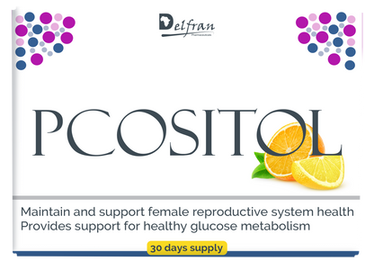 Delfran PCOSITOL™ Orange & Lime | Female Reproductive Health | 30 Day Supply