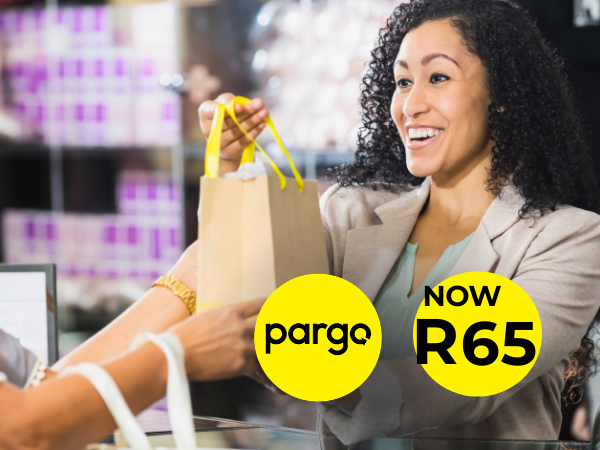 Select Pargo to Save. Pick up your order at any Pargo point for only R65.