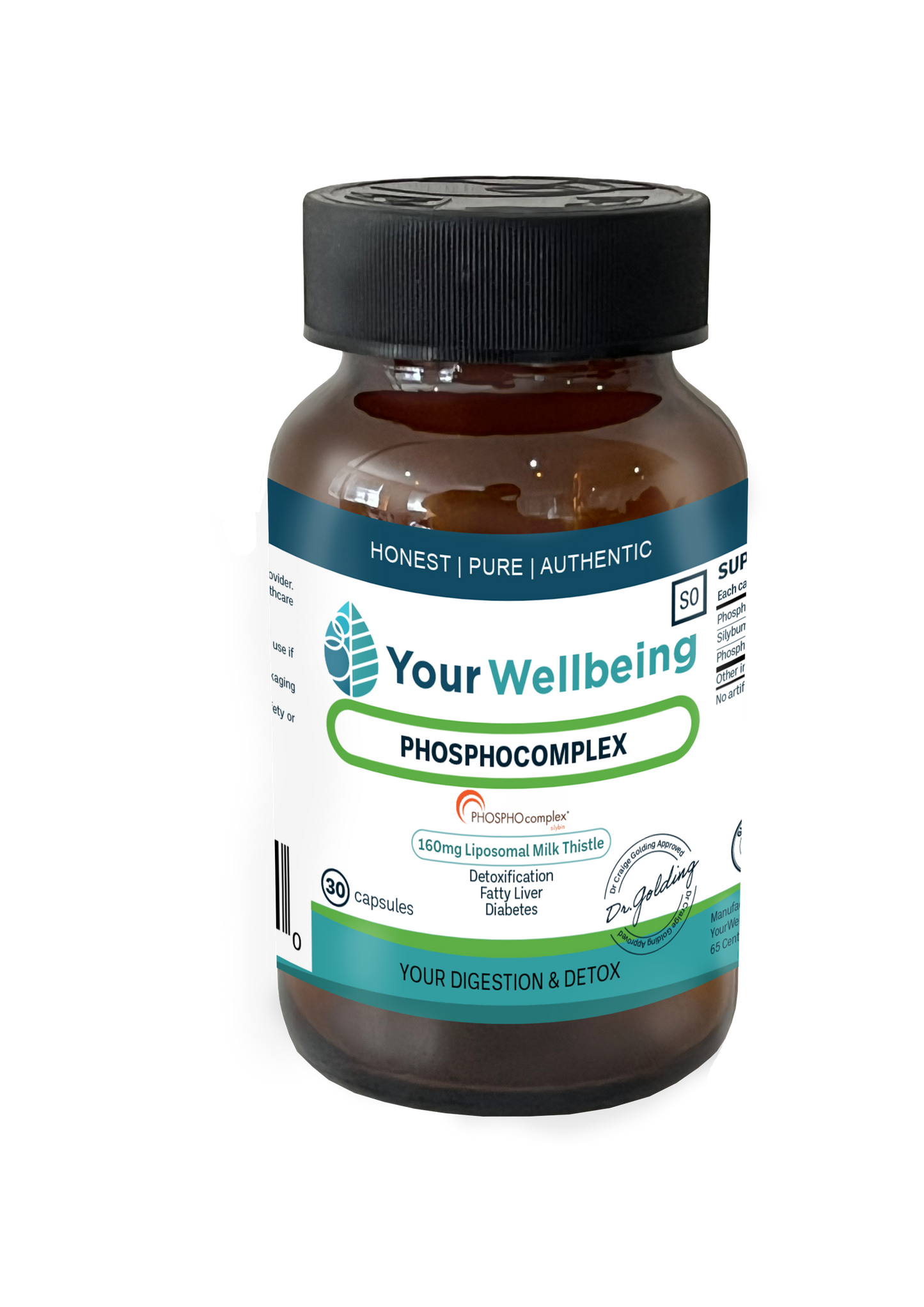 your-wellbeing-phosphocomplex-liposomal-milk-thistle-capsules-bottle