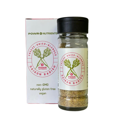 Daikon radish seeds by Powr Nutrients-vitagene