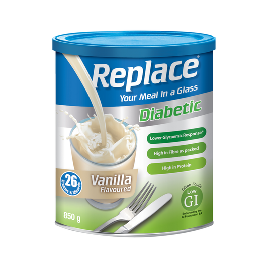Replace® Diabetic Powder Vanilla 850g