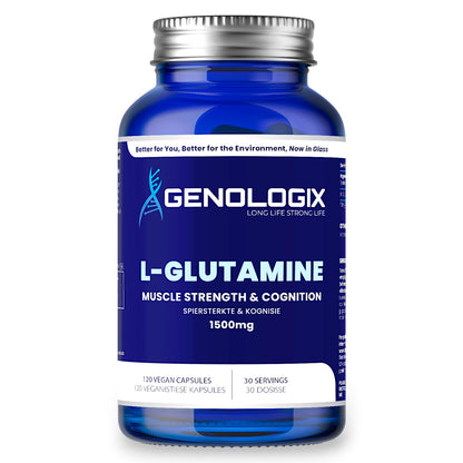 genologix-l-glutamine-1500mg-120-vegan-capsules-blue-bottle
