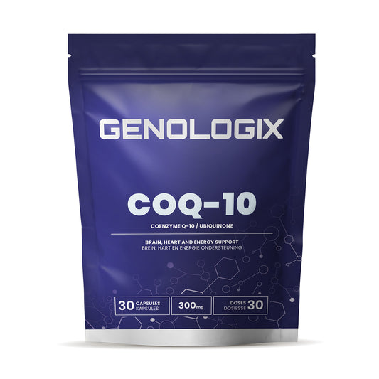 Genologix CoQ10 300mg | Mitochondrial Support | 30 Capsules