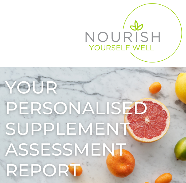 Nourish Yourself Well - Supplement Assessment