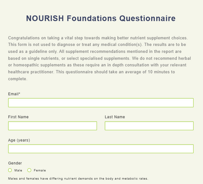 NOURISH Foundations