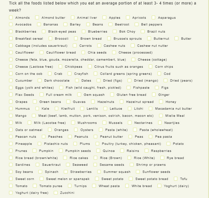 NOURISH Comprehensive with Genetic Feedback