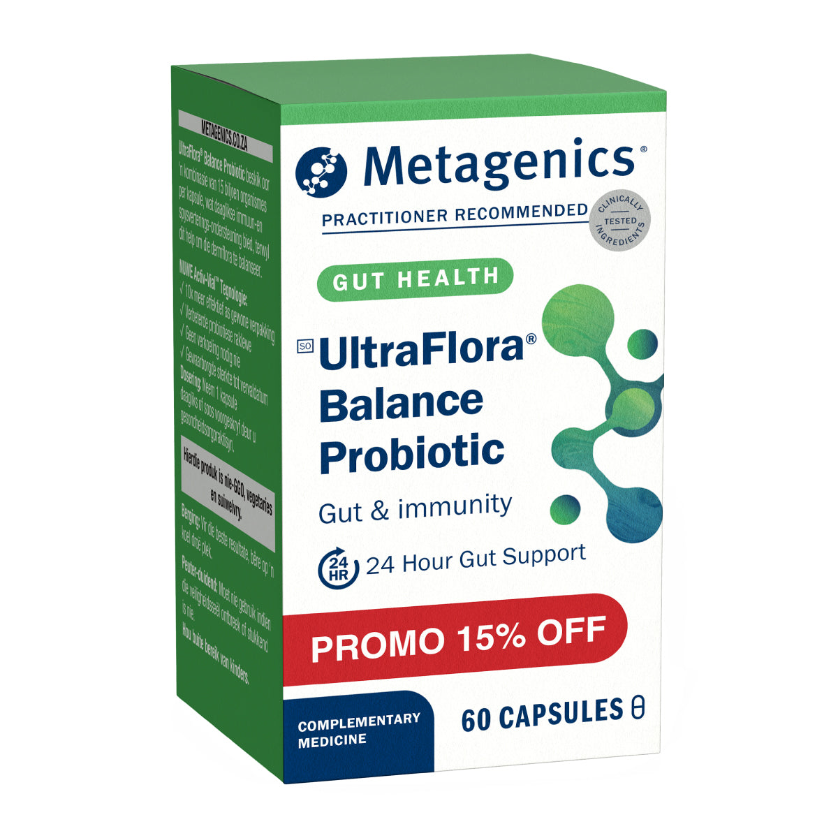 UltraFlora Balance Probiotic 60 Capsules Promo Pack