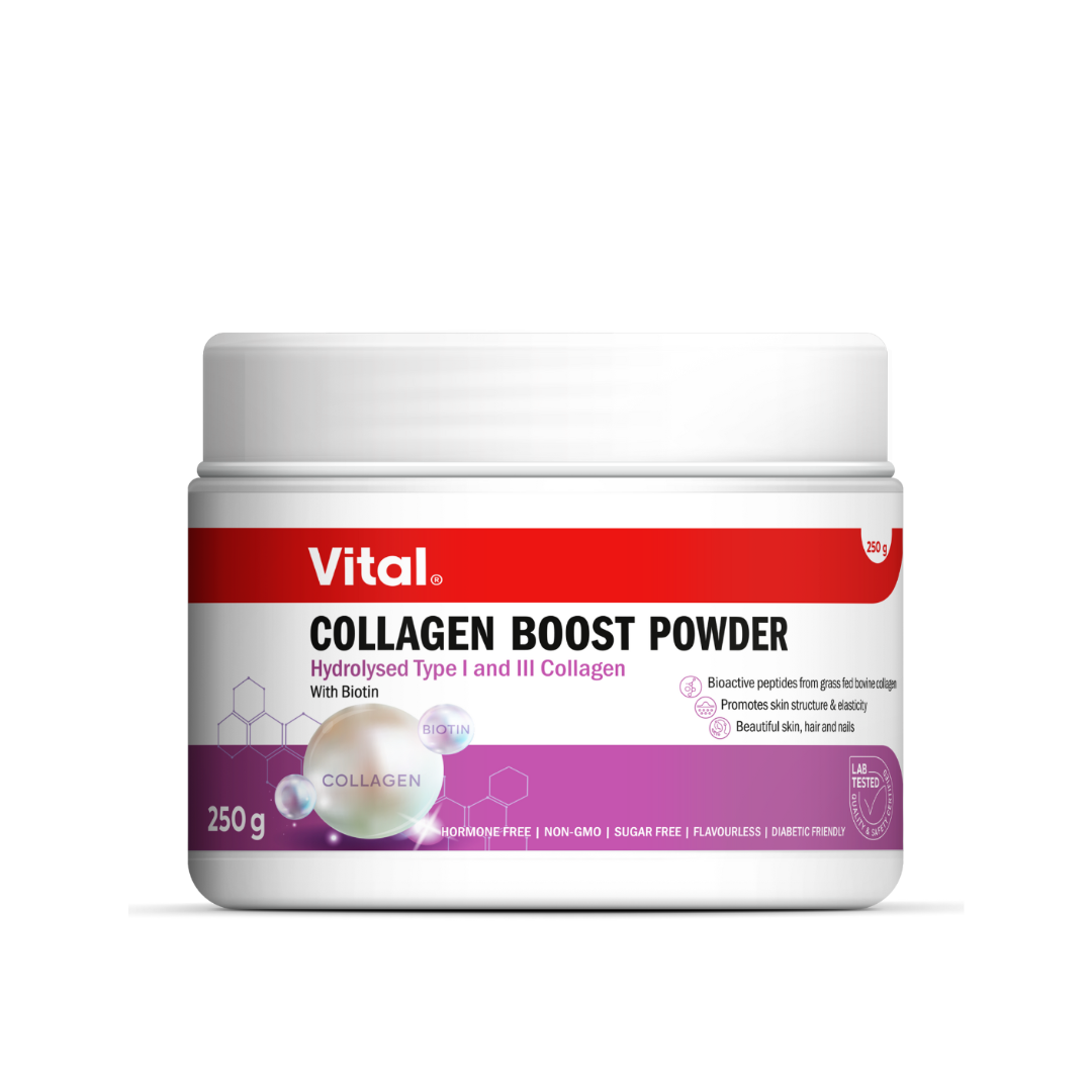 Vital Collagen Boost Powder | Skin Elasticity | 250g from Vital® | VitaGene