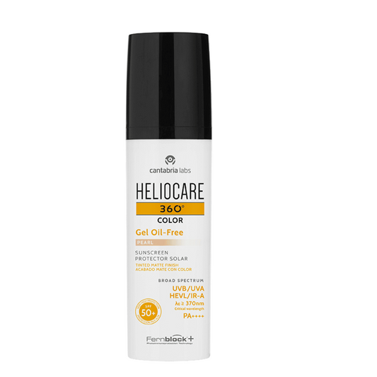 Heliocare 360° Color Gel Oil-Free SPF 50+ (Pearl)