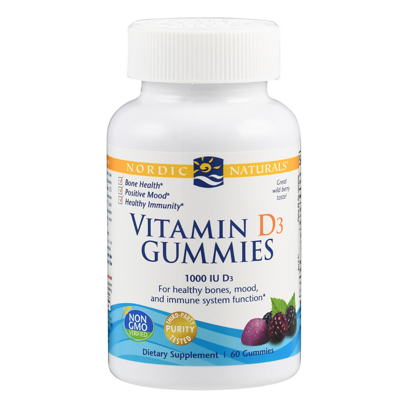 Vitamin D3 Gummies 1000IU (60)