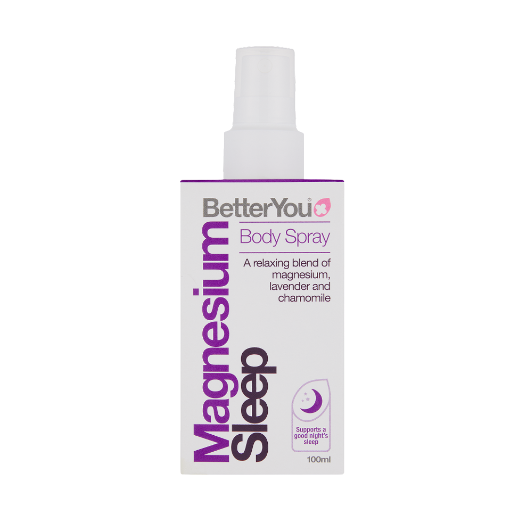 Spray Corporel Magnésium Betteryou - 100 Ml - Aide Au Sommeil - Neuf Dans Son Emballage