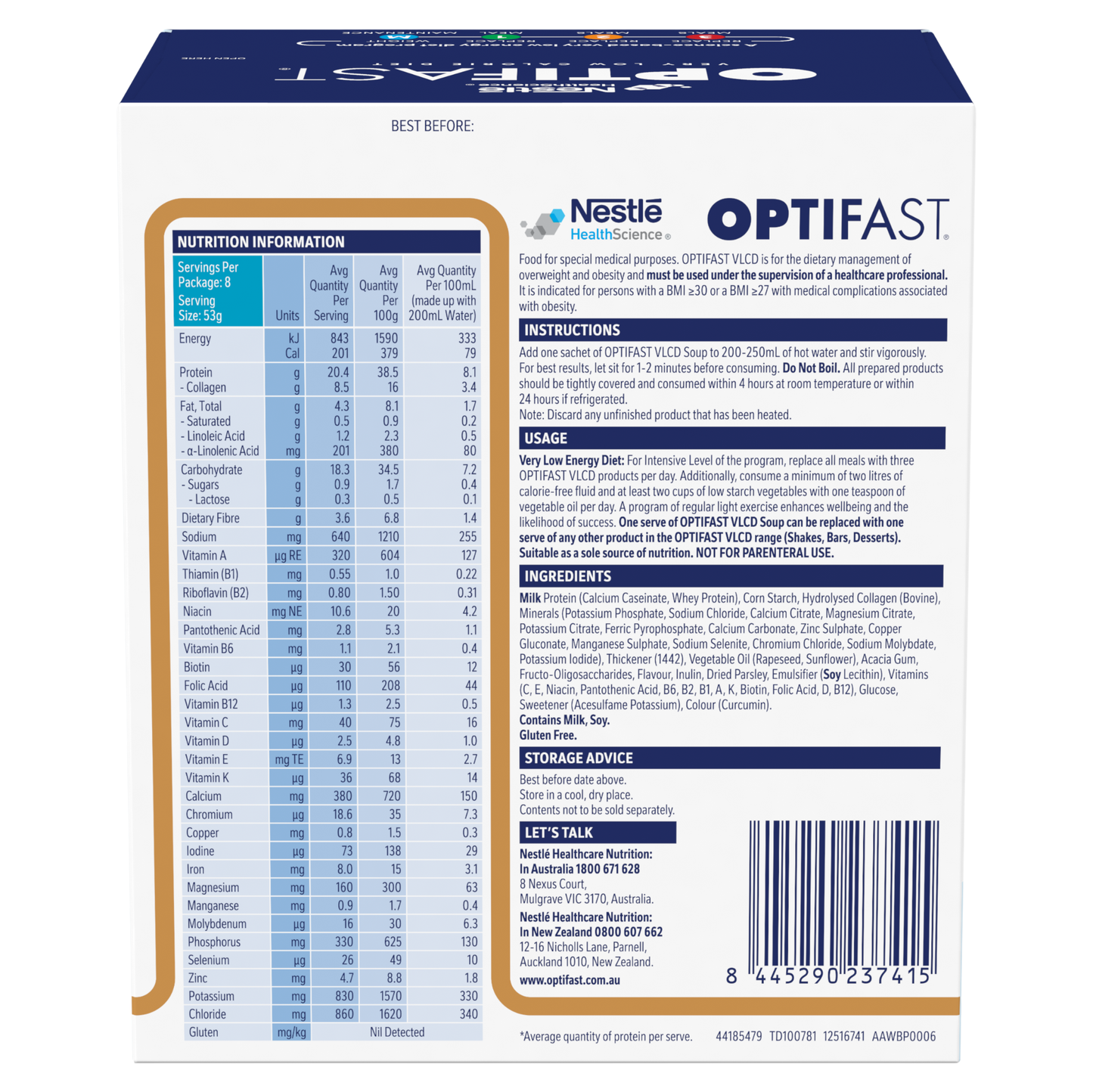 OPTIFAST® Soup Chicken Flavour