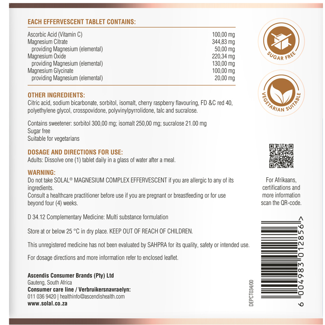 Magnesium Complex Effervescent