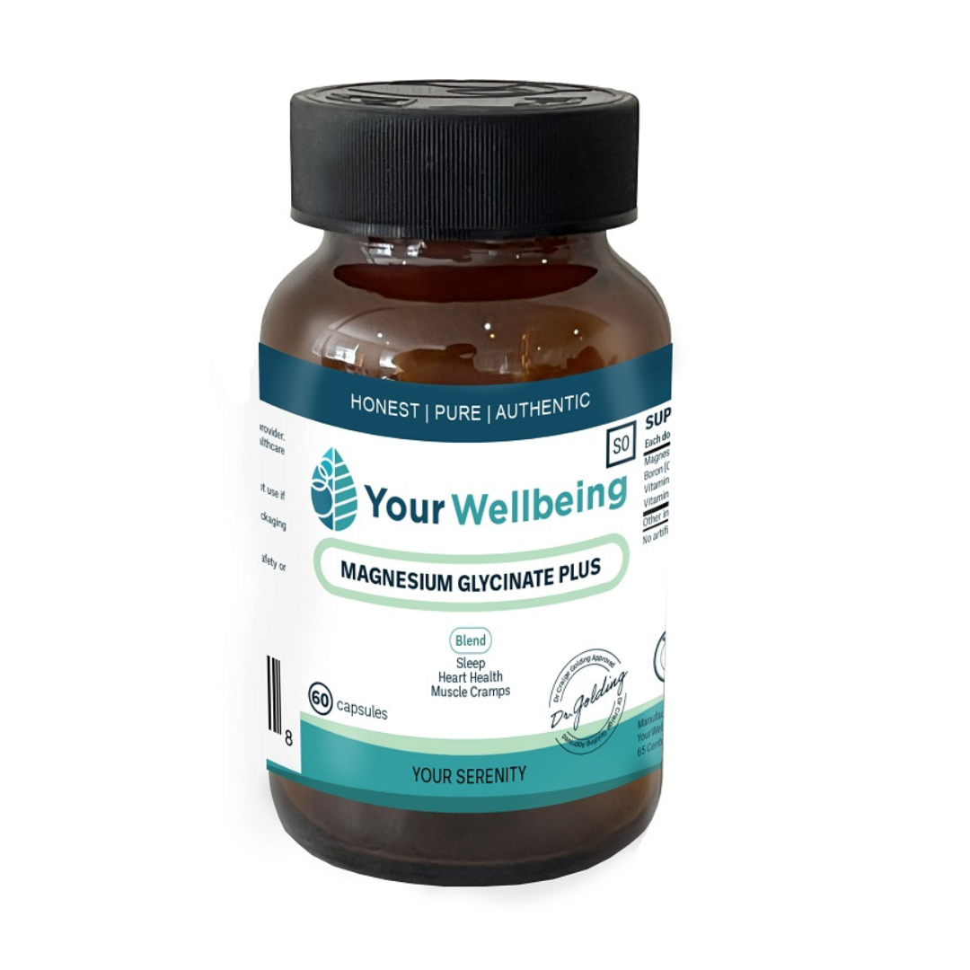 your-wellbeing-magnesium-glycinate-plus-60-capsules-bottle-front