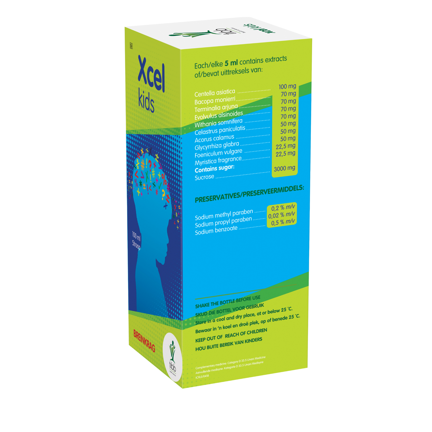 Tibb Xcel Kids Syrup 100ml