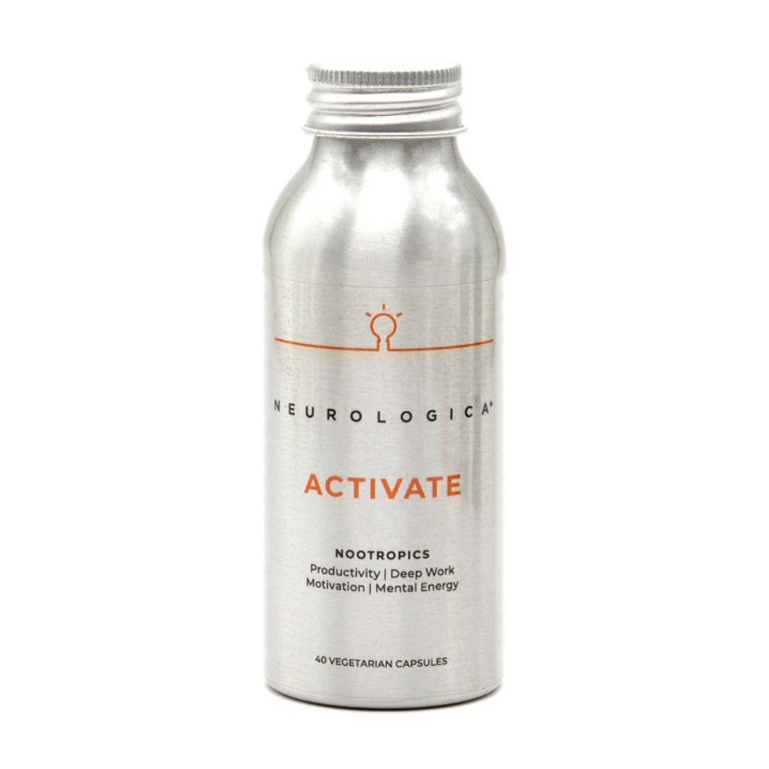 Neurologica ACTIVATE | Motivation & Focus | 40 Capsules from Neurologica ACTIVATE | Motivation & Focus | 40 Capsules from