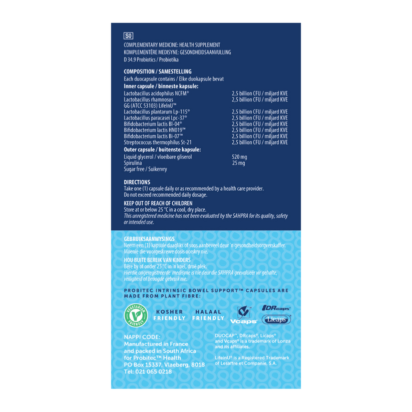Probitec IBS | Smarter Probiotic for Intrinsic Bowel | 30 Capsules from ...