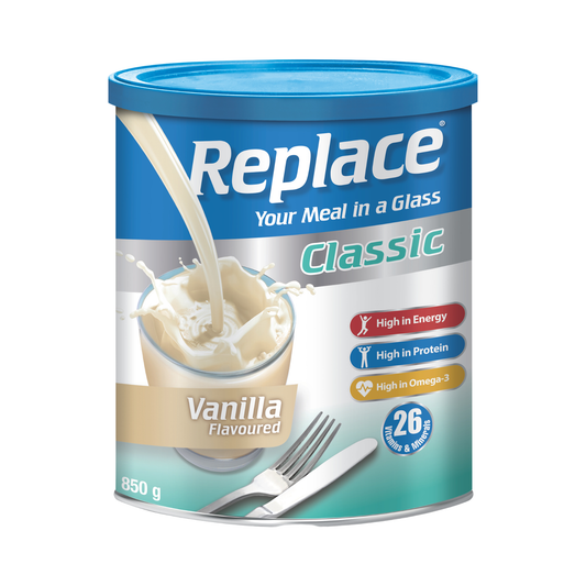 Replace® Classic Powder Vanilla 850g