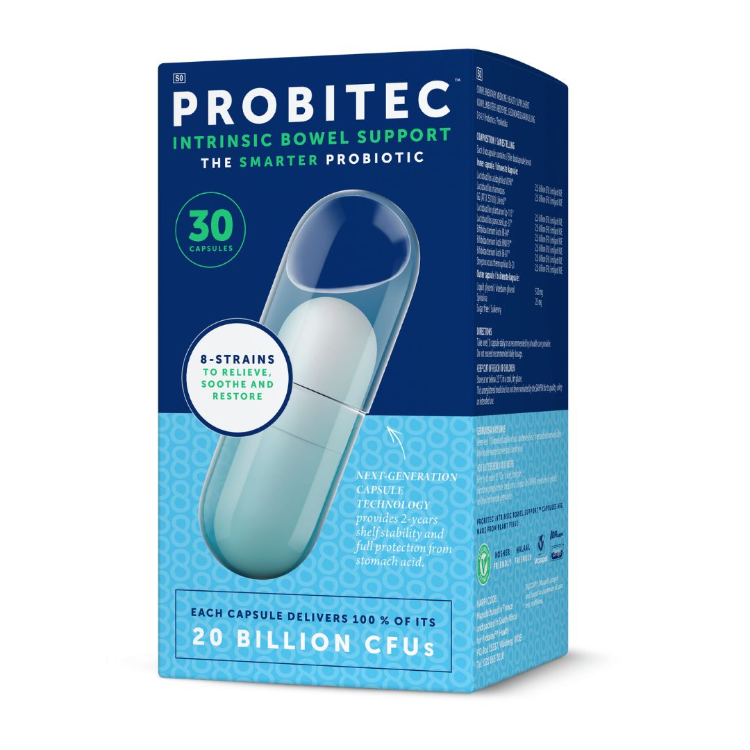 Probitec IBS | Smarter Probiotic for Intrinsic Bowel | 30 Capsules from ...