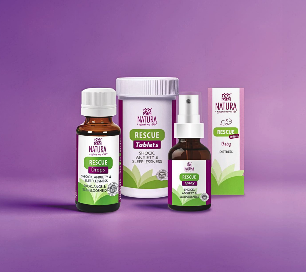 Restore Your Sense of Peace with Natura's Homeopathic Stress Remedies.